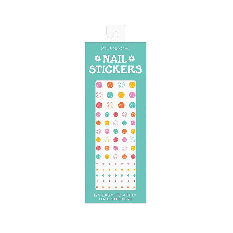 Smiley Nail Stickers