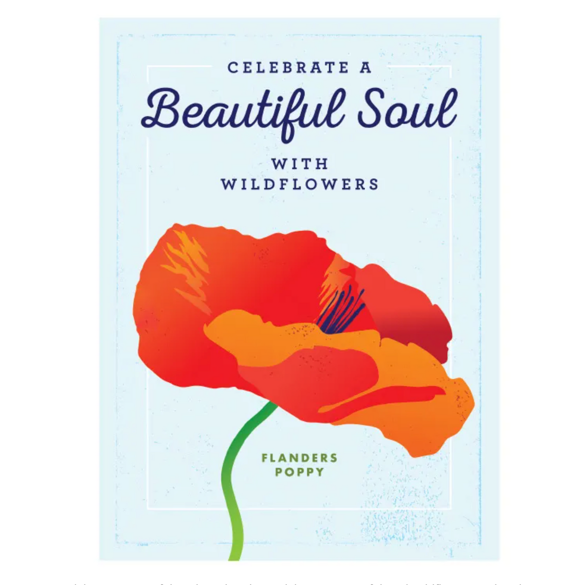 Celebrate a Beautiful Soul Seed Goodie